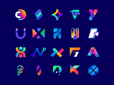 Unused Logos 2020 -  Modern Logo Collection -  Logofolio V2
