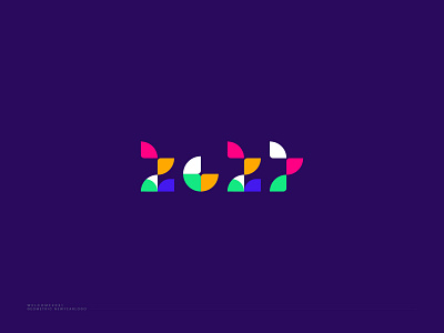 Geometric Logo design - New year Logo 2021