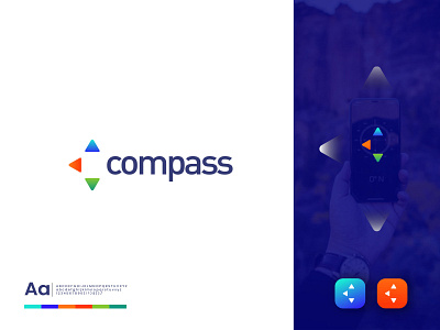 Modern Compass Logo Icon -C For Compass- C Letter Logo ahmed rumon app arrow compass logo creative design direction icon logo map modern logo nautical navigation north rumzzline symbol typography ui ux vector