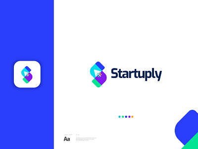 Startup Logo Design - Business Startup Logo -  S Letter Logo