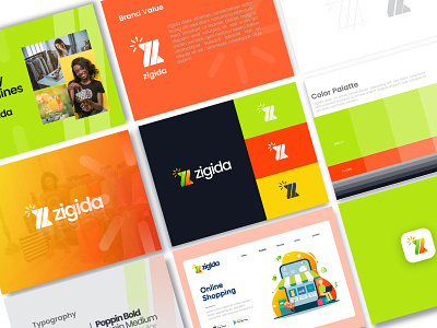 Zigida Visual Branding - Ecommerce Brand - Logo Identity
