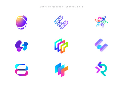 Modern Logo Collection - Unique Logo - Creative Logofolio V7