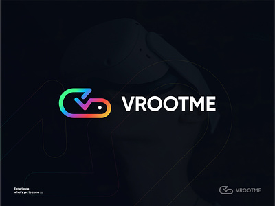 Virtual Reality Logo - Tech Logo - Meta Logo - Vrootme
