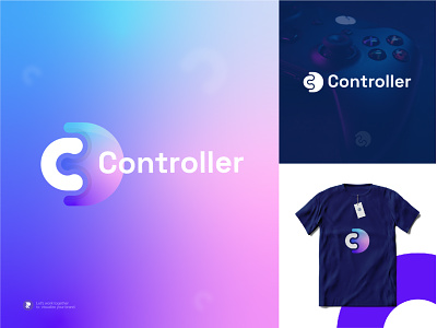 Controller logo - Modern Game play Logo - Joystick - Gamer logo