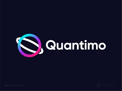 Q Letter Logo Mark - Science Earth Power Logo - Quantum Logo by Ahmed Rumon, Logo Designer