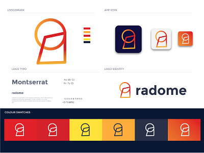 radome logo || R letter logo antivirous app applogo branding icon illustration logo logodesignersclub logos mobile app security app security system ui ux vector