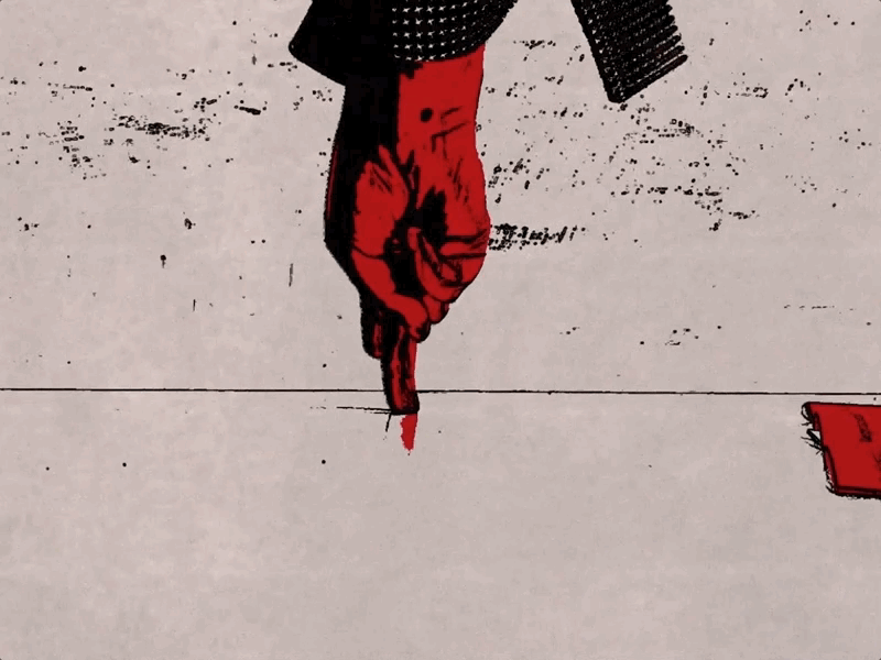 Sherlock Hand in red