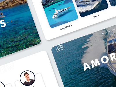 Web Design: Napa Boats Pages boats inner pages napa boats ui ui design ux