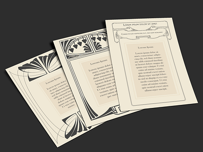 Templates Art Nouveau