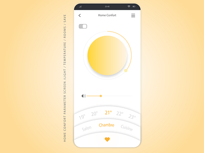 Home confort UI UX SOFT