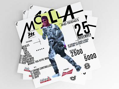 POSTER art event flyer graphic design hihop lagos naija poster