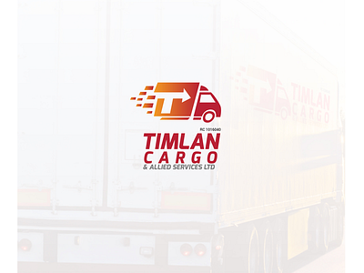 Timlan cargo logo design
