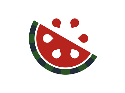 Watermelon logo brand branding design graphicdesign icon icons logo logos vector vectorart