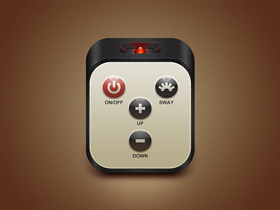 Remote control icon loveui remote control