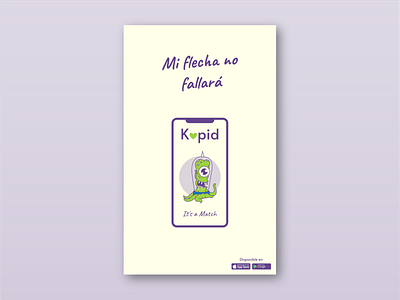 Kopid advertising alien branding cartoon design illustration kodos simpsons tinder