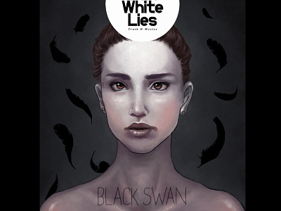 Black Swan – cover illustration awards black swan illustration little white lies