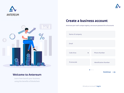 Create a business account