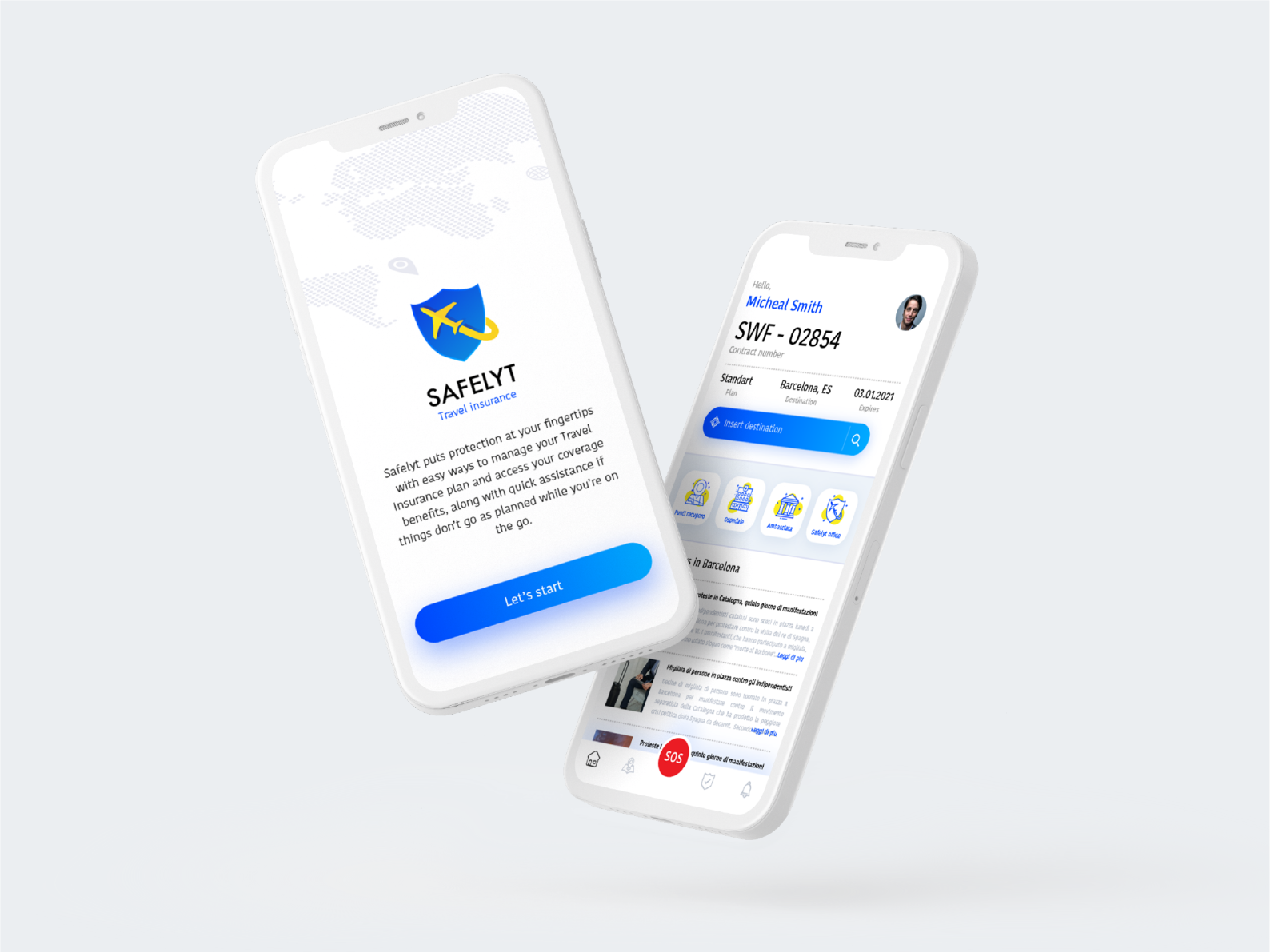 Travel Insurance App By Alua Designer On Dribbble