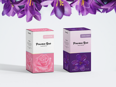 Perfume Packaging app concept box branding design illustration packaging packaging design perfume roses vector watercolor