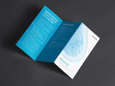 Biomediq brochure design flyer pamphlet stationary