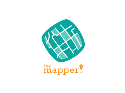 Mapper icon identity logo map