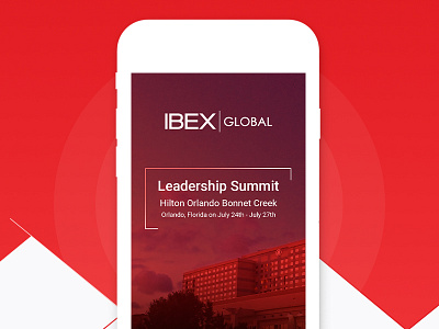 Event App android attend chat design event ios leadership summit mobile app red summit ui ux