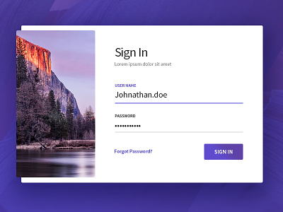 Free Sign In PSD Template free psd freebie freebies landing page login sign in