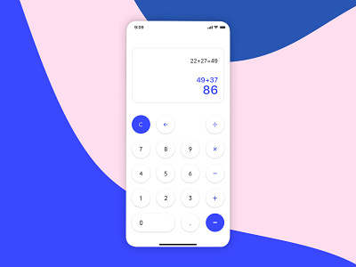Daily UI 004 - Calculator app calculator dailyui design ui ux
