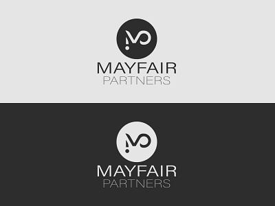 Mayfair Partners branding design flat icon illustration logo minimal type vector web