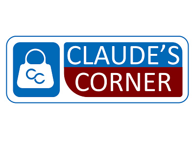 Claude S Corner app branding design flat icon logo minimal vector