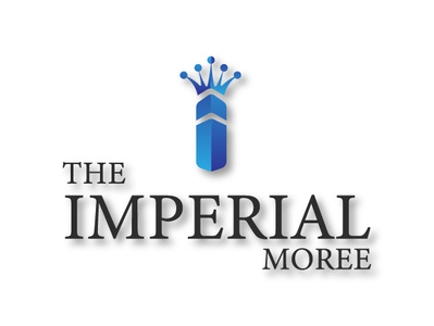 The Imperial Moree beautiful branding design flat icon identity illustrator logo minimal type typography vector