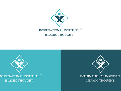 International Institute Of Islamic Thought beautiful branding design flat icon identity illustration illustrator logo minimal typography vector