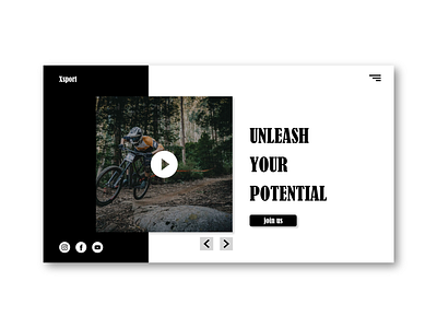 Xsport Website Concept design ui ux web website