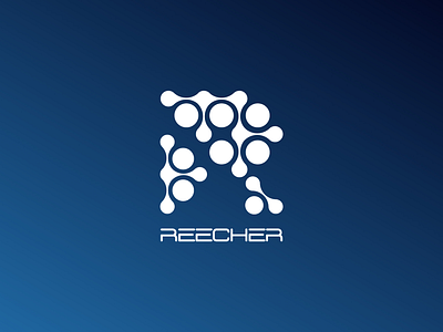 Reecher logo ai artificial intelligence healthcare logo logotype medical r letter