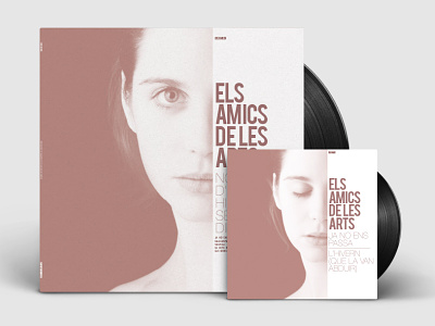 Els amics de les arts amics cover design disc graphicdesign music record