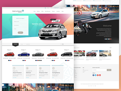 cars website buy car clean html modern ui website website design