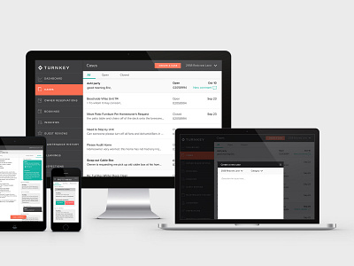 Dashboard / communication app design app customer support dashboard