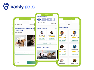 Barkly Pets android app app design app developer app developers app development company ios app mobile app uiux user interface design