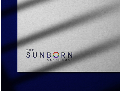 Sunborn branding design logo typography ui vector