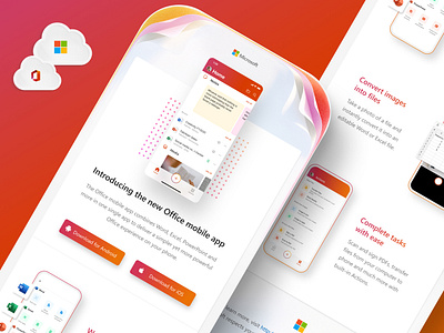 Microsoft Office Mobile App Announcement Email
