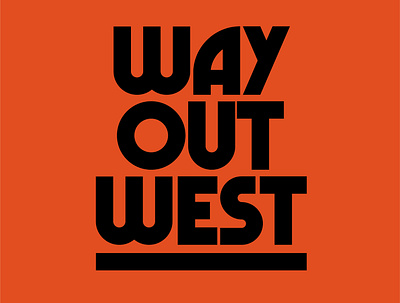 Way Out West desert design graphic design sunset vector west