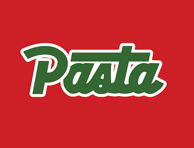 Pasta food graphic design italy logo pasta