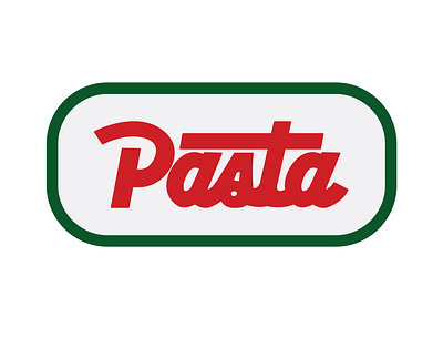 Pasta Patch eat food graphic design logo pasta