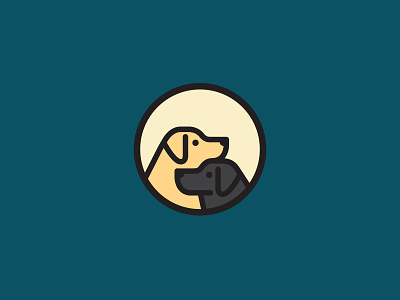 Labradors logo logo design branding logo mark logodesign mark symbol