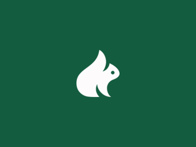 Squirrel animal logo mark megrelidze nina squirrel symbol