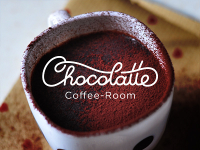 Logo chocolatte lettering logo logotype