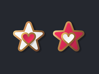 Heart+Star heart logo mark pin star symbol valentine