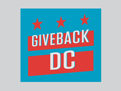 GiveBack DC Logo 2014 charity competition dc design giveback logo washington dc wdg