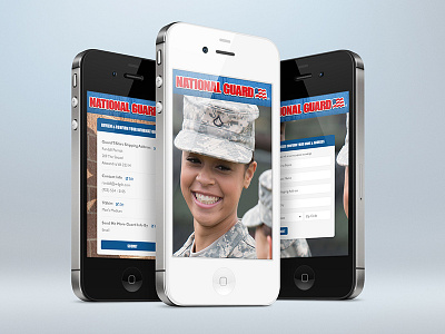 National Guard checkout design development guard interactive mobile national responsive wdg web development group
