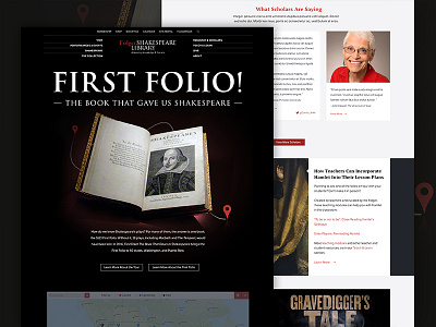 First Folio Tour desktop folger shakespeare